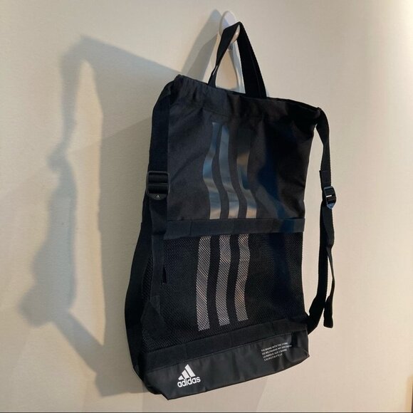 ADIDAS Amplifier II Backpack Packsack With Reflective Stripes Athletic Sports - Picture 12 of 12